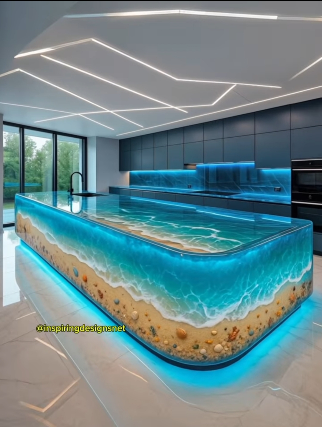 Transform Your Kitchen into a Coastal Oasis 🌊