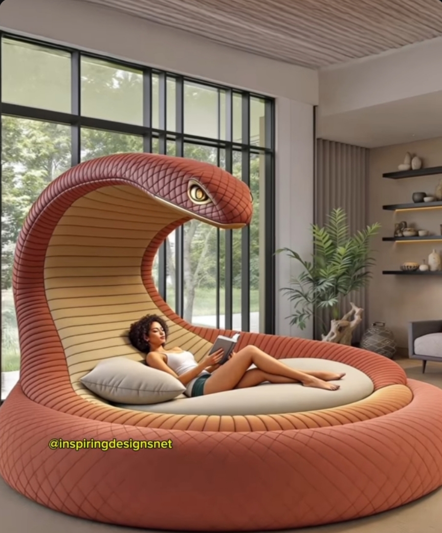 Luxurious Cobra Lounge Sofa 🐍 Now in multiple colours
